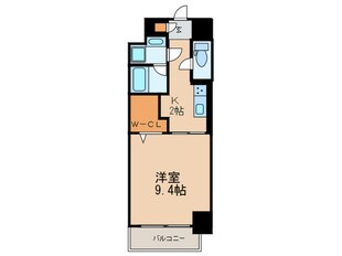 プレスティ則武の物件間取画像